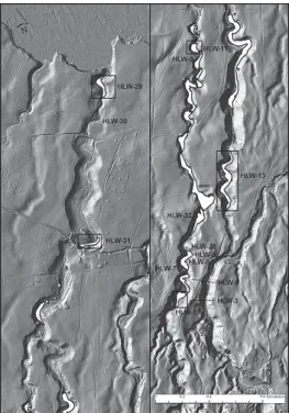 Figure 3 Known irrigated fi eld complexes in Halawa Gulch