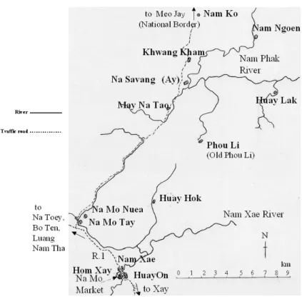 Fig. ῌ Research Sites Source: Created by the authors