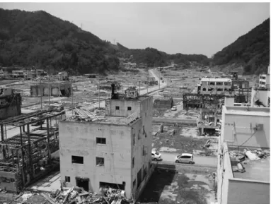 Figure 2 Appearance of the town affected by the disaster (20.06.2011).