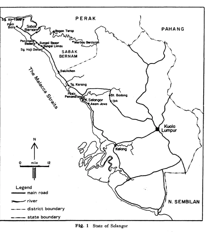 Fig. 1 State of Selangor