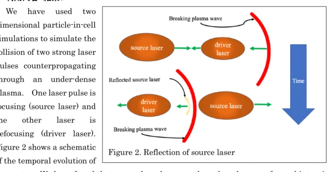 Figure 2 shows a schematic  of the temporal evolution of 