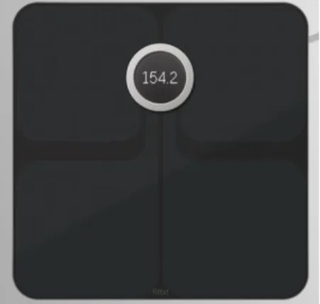 図 5-1 Fitbit Inspire HR[12]                                                              図 5-2 Fitbit Aria[12]           
