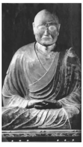 図 3.13 鑑真和上坐像 12） 脱活乾漆造 図 3.14 東大寺法華 金剛力士立像 12） 木心乾漆造 図 3.15 当摩寺 当摩曼荼羅厨子 13）          （現存する最古最大の厨子） 当 麻曼荼羅厨子：総高 501.0cm 厨子とは、仏像などの礼拝対象を納めて屋内に安置する、屋根 つきの工作物である。 3.3.6 寒糊（腐糊） 寒糊は大寒時の水を使って小麦粉を溶かした液を瓶 に移し、3∼10 年土中に埋て保存したものを使用する。その理由は、小麦粉は腐り、徐々に分子量が低下し、粘度が下がり、は