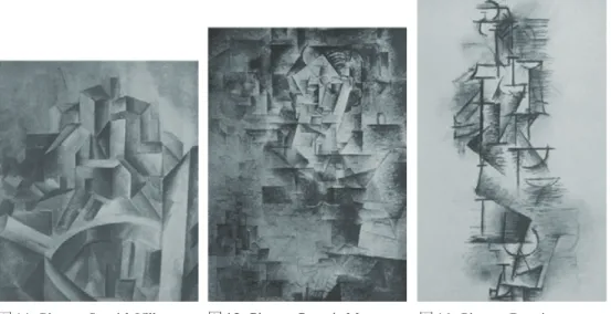 図 15   Picasso, Portrait, M. 