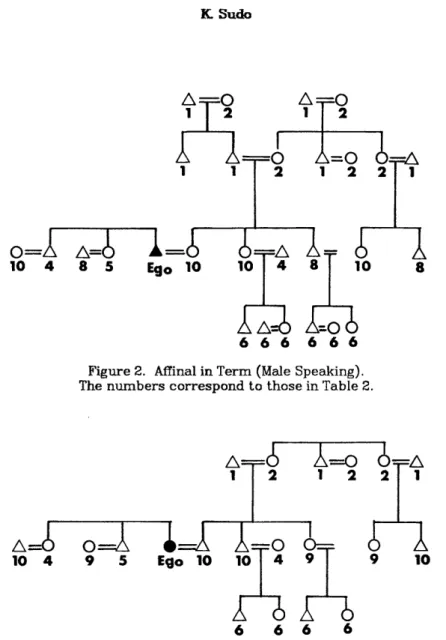 Figure  3.  Affinal  Kin Term  (Female  Speaking). 