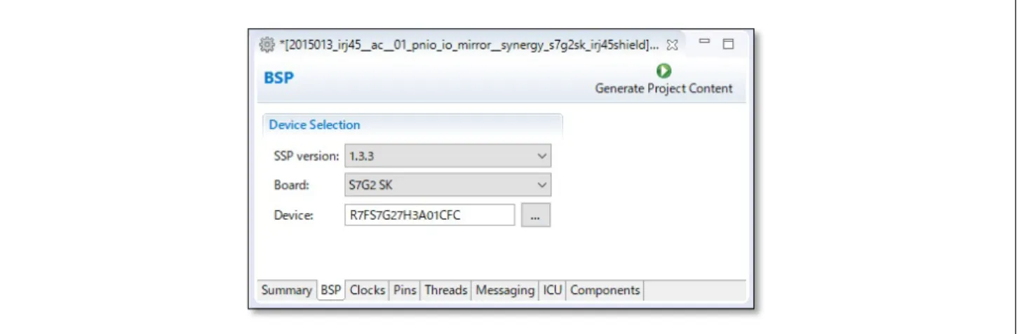 図 2.4  プロジェクトコンテンツの生成 