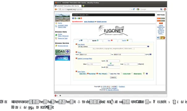 図 3  IUGONET メタデータ ・ データベースと連想検索エンジン GETAssoc の連携システム図． 形態素解析システムには CHASEN を用いた．