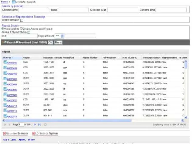 図 1-7 STR/SAR Search 