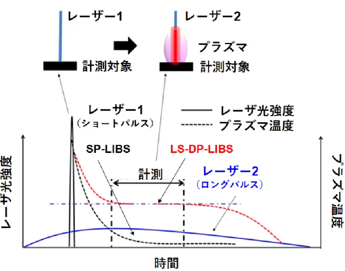 図 1 : LS-DP-LIBS の 概 念 図
