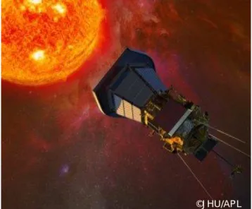 図 1. Solar Probe Plus ミッションの想像図