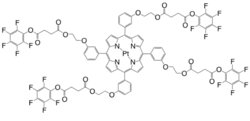 図 1  発光色素の分子構造 