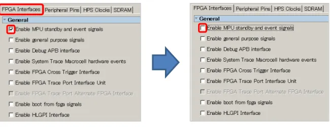 図  3-12    FPGA Interface  タブの設定 