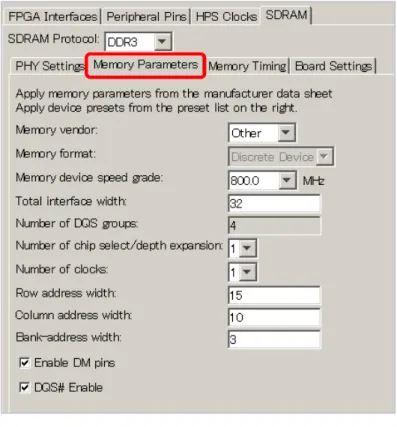 図 3-31  Memory Initialization Options 