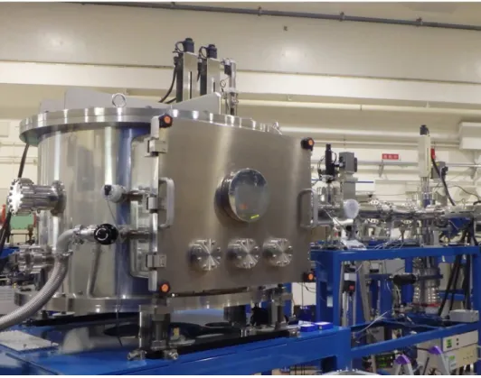 Fig. 1. Overall view of the irradiation-test chamber for semiconductor devices. 