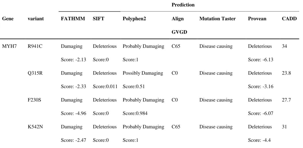 Table S4. Novel mutations, absent in Exome Aggregation Consortium and Human Genetic Variation Database (HGVD)
