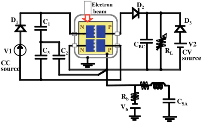 Figure 3: Circuit diagram of type-C coupon test for inverted gradient condition. 
