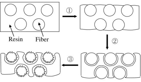 Figure 8. Biodegradation sequences in green composites. Reprinted with permission from The  Society of Materials Science, Japan [45]