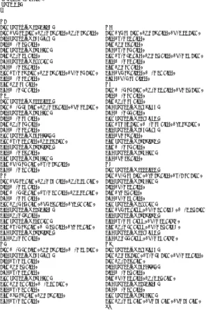 図 8 には，当該のグルーピングを支持する根拠に なりうる情報として，拍節構造支持（小節線でグルー プ境界） ： Metrical Structure Consistency(MC) ，フ レージング支持（グループの中ほどに★） ： Phrasing Consistency(PC), グループ開始アクセント支持（グ ループの最初の音が★） ： Group Starting Accent  Con-sistency(SC) の記号を付記している． 図 8 と図 7 での演奏上重要な音に対する聞こえ方と 実際の