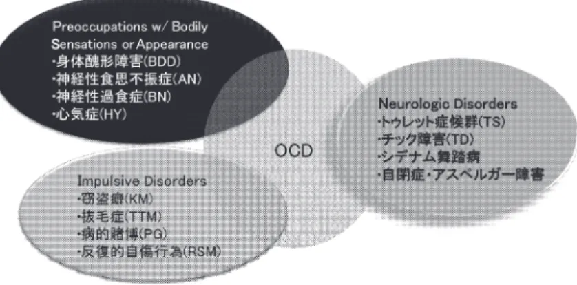 図 1 Obsessive-Compulsive Spectrum  Disorder（Hollander, et al., 2007）
