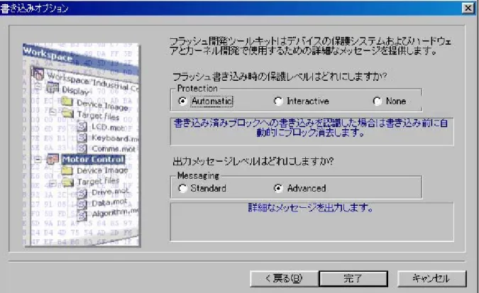 図 3-7  書き込みオプション 