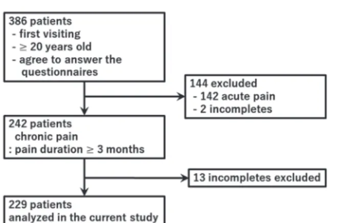 Fig. 1 Flowchart of the participant selection process.