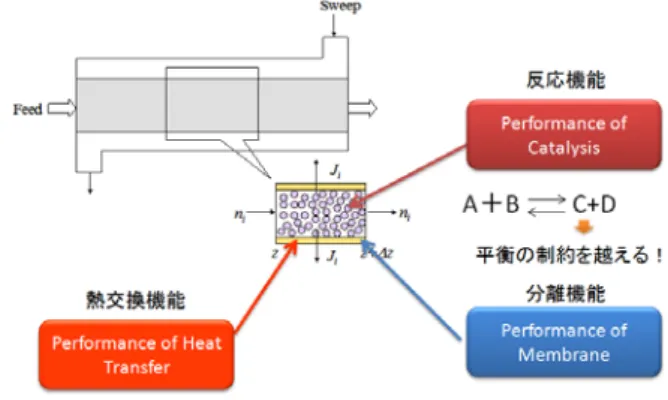 図 2  Freund and Sundmacher 1) による機能モジュールに よる化学反応プロセスの表現 