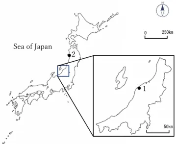 Fig. 1 Map showing the sampling site in this study