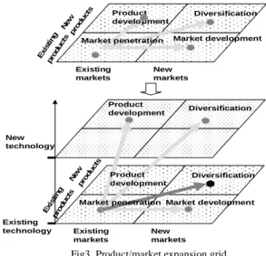 Fig3  Product/market expansion grid 