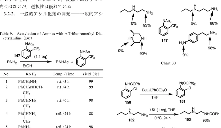 Table 9. Acetylation of Amines with o-Tri‰uoromethyl Dia- Dia-cetylaniline (147)