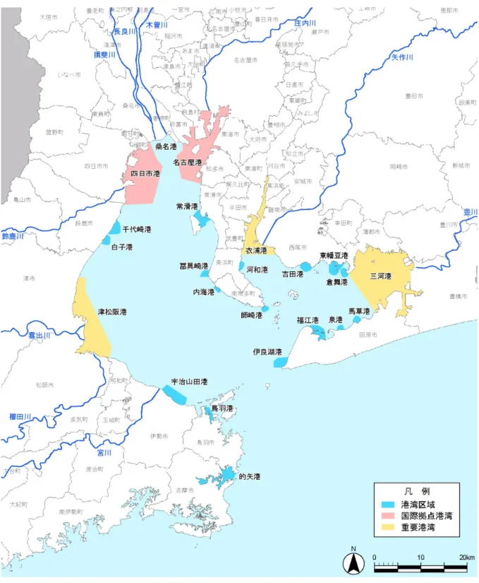 図  3  港湾の分布 