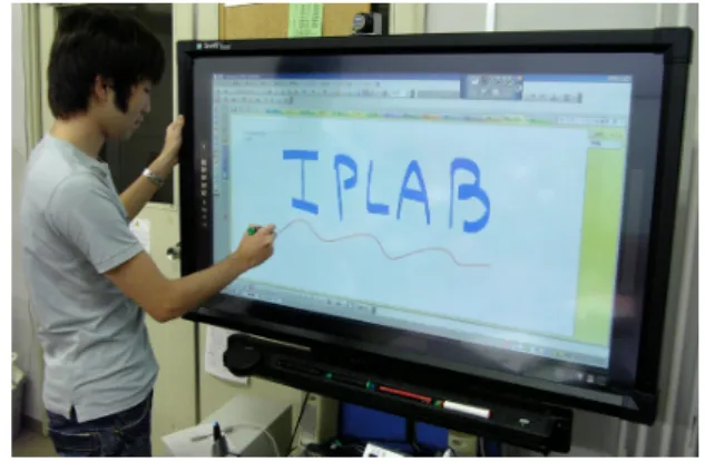 図 4. タブレット PC 用 Context Sensitive Stylus