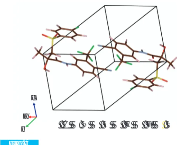 Fig. 3 Difference plots of Bicalutamide form-II (m1, See 4. (2)) after the Rietveld refinement