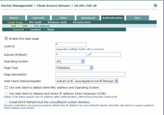 図 11-3 L3 OOB の ActiveX/Java Applet のイネーブル化