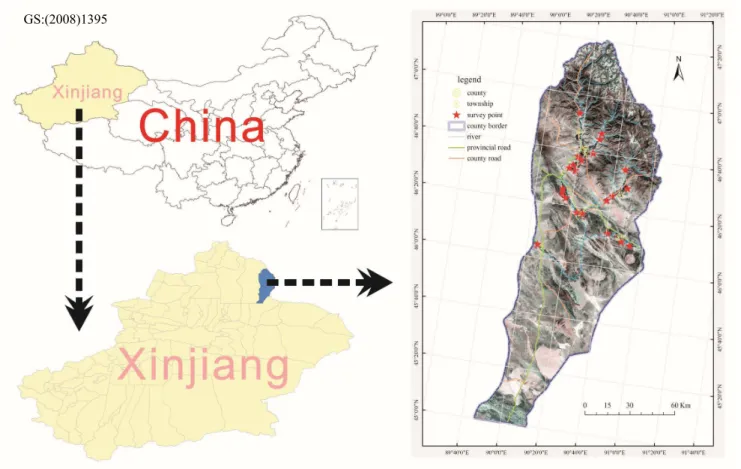 Figure 1. Location of study area. 