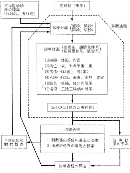 Fig.  4  東 洋 医 学 に お け る 診 療 の 諸 過 程  (森)