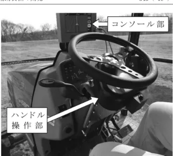 図 5 自動操舵補助装置「AG-GEAR3」の装着例