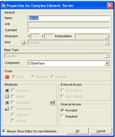 図 28: “CSInterface”型の P ポート“Server” 