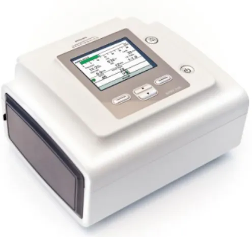 図 1  PHILIPS RESPIRONICS 社製  BiPAP A40 