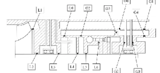 Fig. 3 Node Points of Modeling for the Engine.  Fig. 4 Link Points of Modeling for the Engine