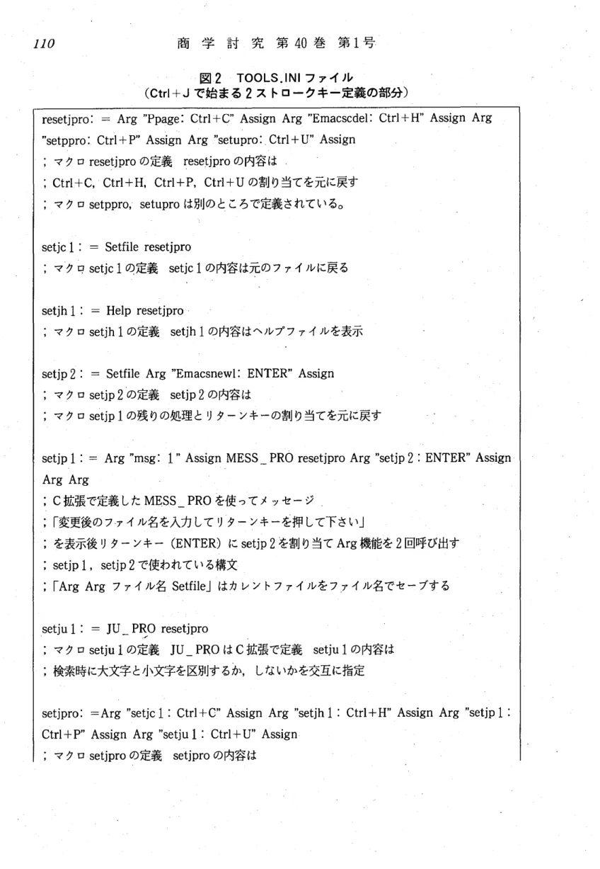 図 2 TOOLS. l N lフ ァイル