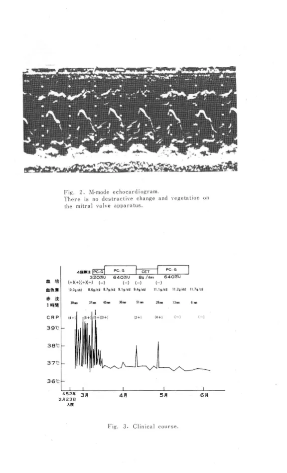 Fig. 3. Clinical coLirse.