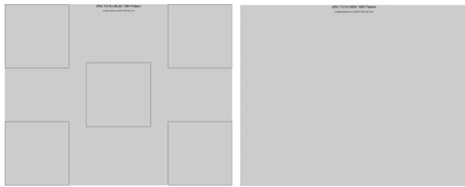 図   9  JIRA TG18-UNL80 パターンと JIRA TG18-UN80 パターン 