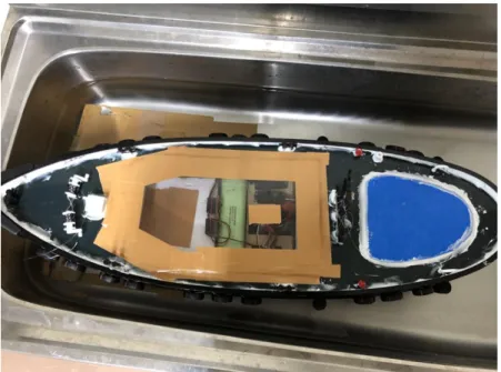 Figure 4.1 tugboat ship model