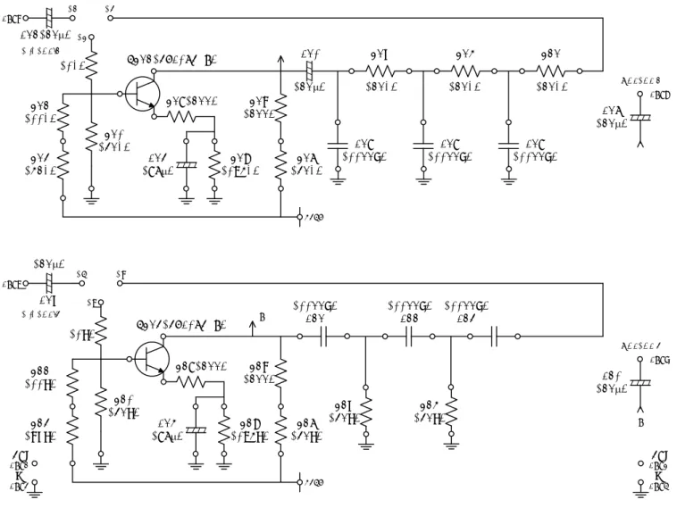 図 10: CR 発振器 (phase shift type)