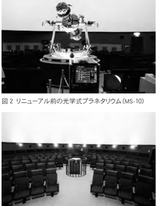 図 3 　 リニューアル後のデジタルプラネタリウム