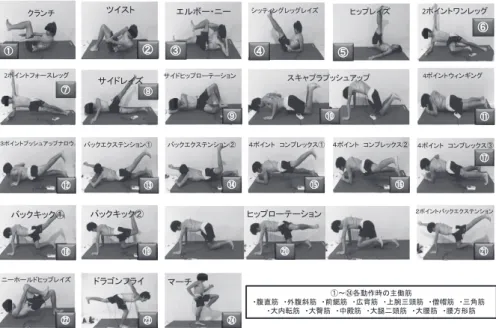 Fig. 2 Base Control Training Menu for Long-Distance Runners