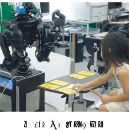 図 2.顔認識システムにおける視線・表情認識 