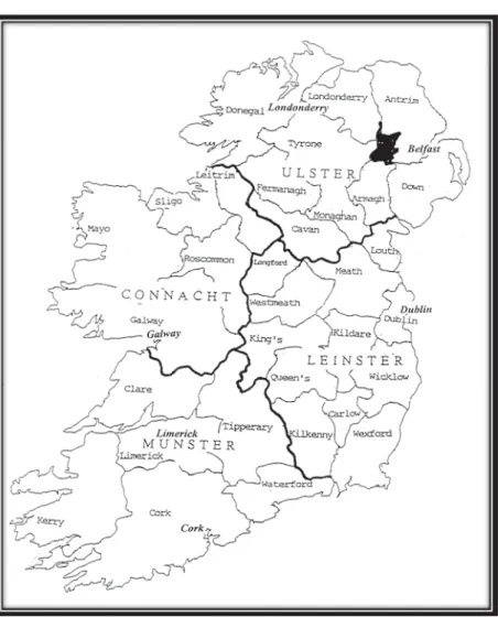 Figure 1. Map of Ireland