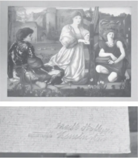 Abb. 14  Frederik Hollyer, Foto nach Ein Liebeslied von  Burne-Jones