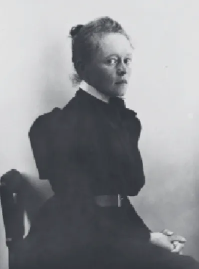fig. 1  1890 年頃のヘレン・シャルフベック